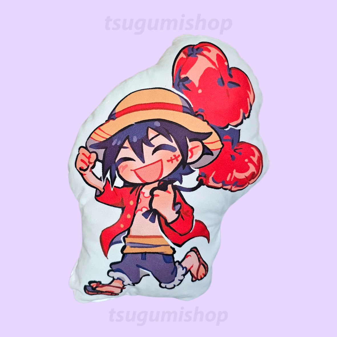 Shaped pillow One Piece - Luffy Monkey D.