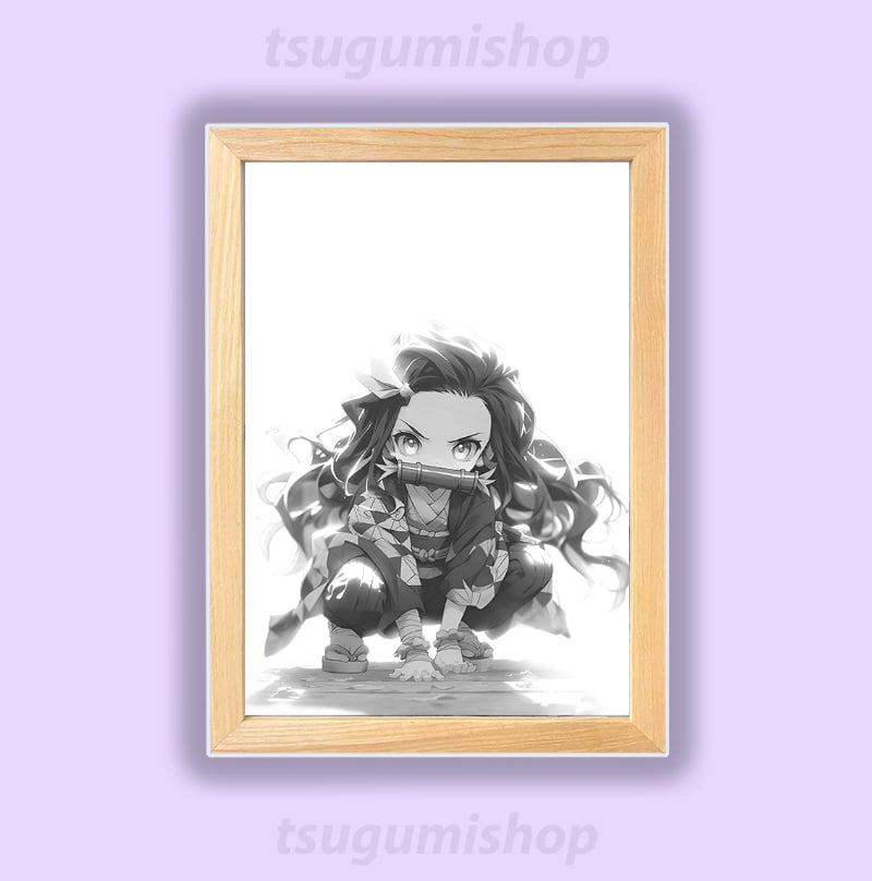 Pictures with LED lighting Demon Slayer: Kimetsu no Yaiba - Nezuko Kamado