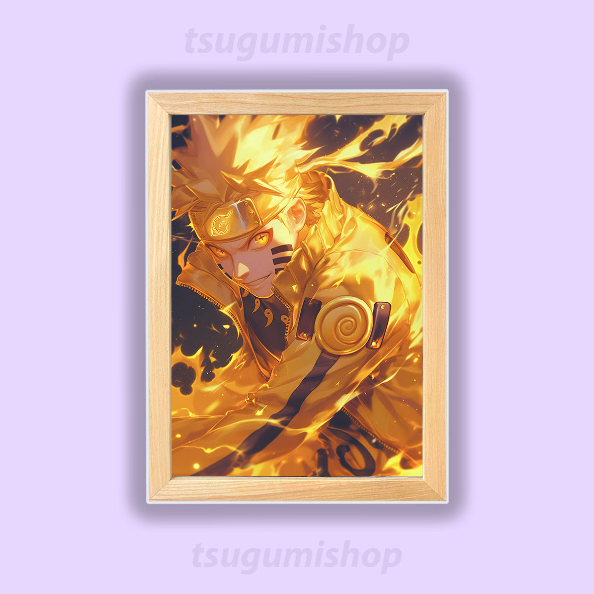 Pictures with LED lighting Naruto