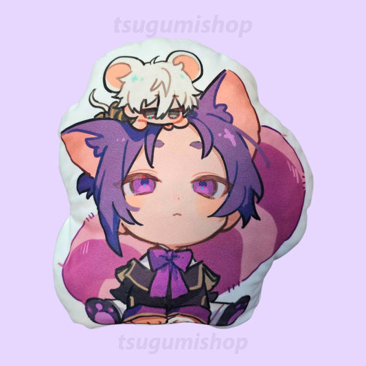 Shaped pillow Blue lock