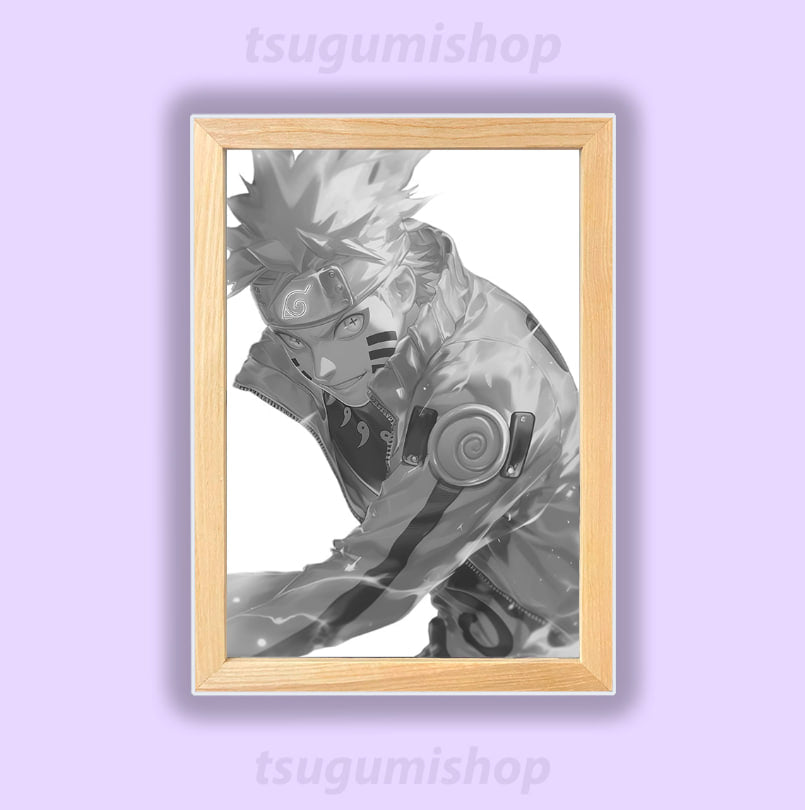 Pictures with LED lighting Naruto