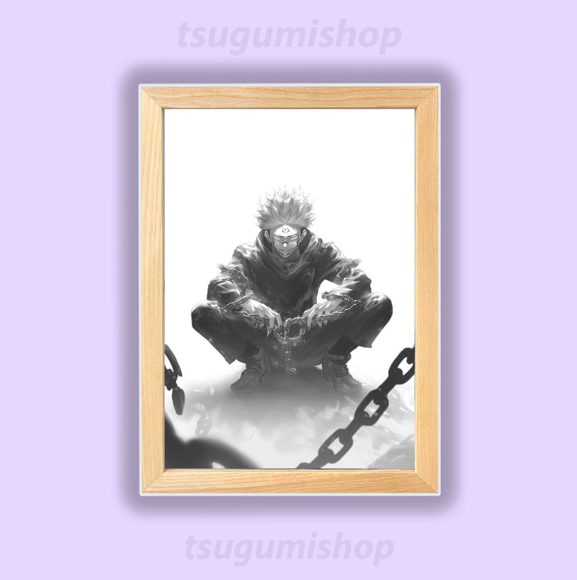 Pictures with LED lighting Jujutsu Kaisen - Itadori Yuji